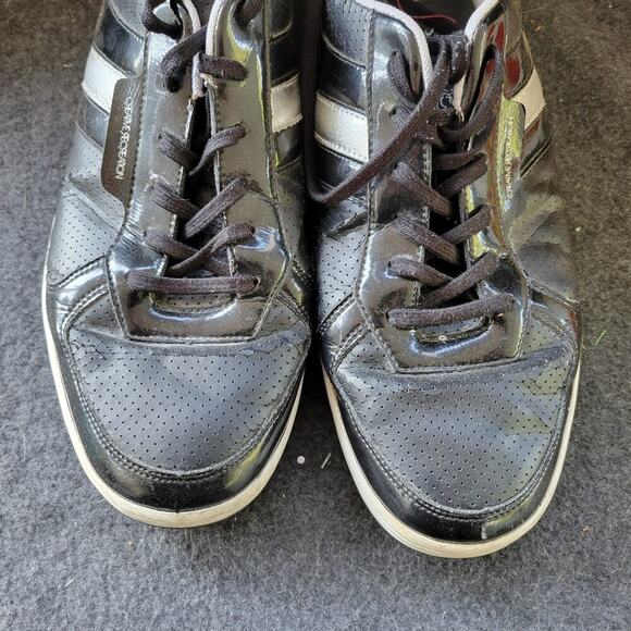 Mens Creative Recreation patent Blk/White Sneaker SZ 14 - Picture 6 of 10